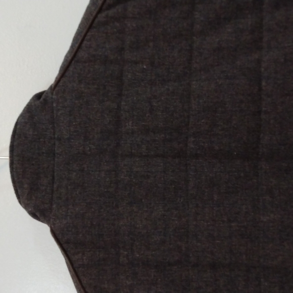 Like New Jos. A. Bank Reserve Brown Wool Blend Quilted Vest (Large) - Picture 11 of 12